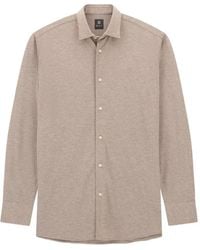 BOGGI - Polo Shirt Mouliné Cotton Regular Fit - Lyst