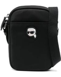 Karl Lagerfeld - Ikon Cross Body Bag - Lyst