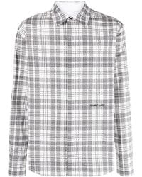 Helmut Lang - Overhemd Met Logoprint - Lyst