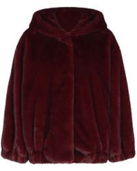 Antonelli - Faux-Fur Hooded Coat - Lyst