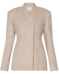 Entire studios - V-Neck Blazer - Lyst