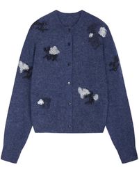 JNBY - Cardigan À Fleurs En Jacquard - Lyst