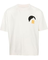 Rhude - T-Shirt mit Moonlight-Print - Lyst