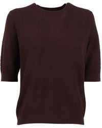 Kangra - Short-Sleeve Sweater - Lyst