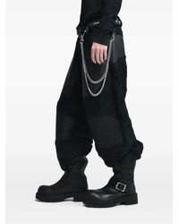 FILTH - Pantalon En Cuir À Effet Usé - Lyst