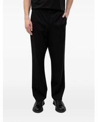 BOSS - Elasticated-Waistband Trousers - Lyst