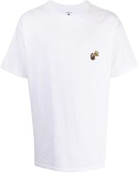 READYMADE - X Bape Logo-print Cotton T-shirt - Lyst
