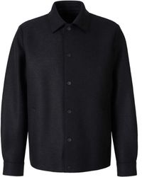 Harris Wharf London - Snap-button Shirt Jacket - Lyst