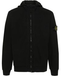 Stone Island - Compass-Badge Reversible Hooded Jacket - Lyst