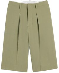 Ami Paris - Knee-Length Tailored Shorts - Lyst