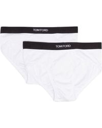 Tom Ford - Logo-waistband Briefs (set Of Two) - Lyst