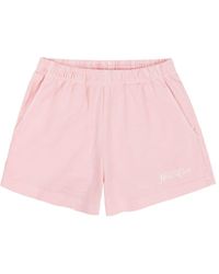 Sporty & Rich - Rizzoli Cotton Mini Shorts - Lyst
