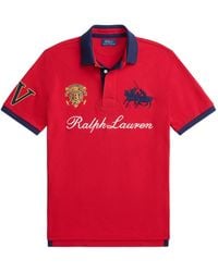 Polo Ralph Lauren - Crest-Embroidered Polo Shirt - Lyst