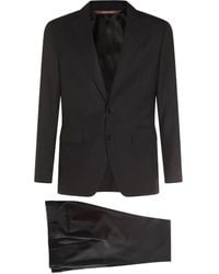 Canali - Logo-patch Suit - Lyst
