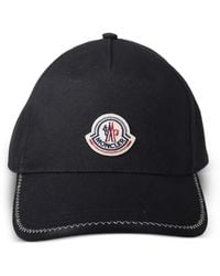 Moncler - Cappello Da Baseball Con Applicazione Logo - Lyst