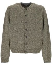 Jacquemus - Logo-Intarsia Button-Up Cardigan - Lyst