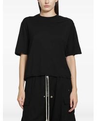 Rick Owens - Raw-Cut Short-Sleeve T-Shirt - Lyst