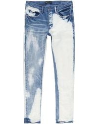 Purple Brand - ペイント ストレートジーンズ - Lyst