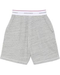 DSquared² - Tape Big Fit Shorts - Lyst