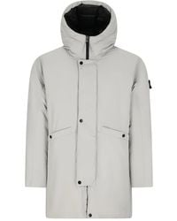 Stone Island - パーカーコート - Lyst