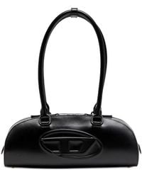 DIESEL - 1Dr Dome Leather Shoulder Bag - Lyst