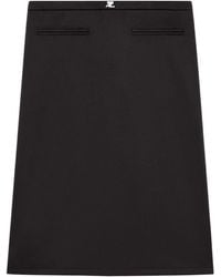 Courreges - High Waist Rok - Lyst