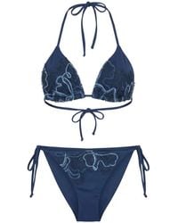 Ermanno Scervino - Lace-Embroidered Bikini - Lyst