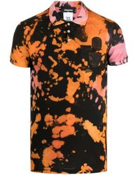 Stain Shade - Tie-dye Cotton Polo-shirt - Lyst