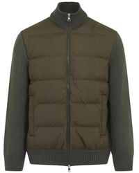 Moncler - Wattierte Jacke mit Reißverschluss - Lyst