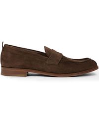 Etro - Suede Loafers - Lyst