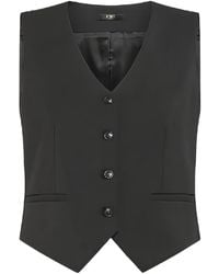 Seventy - V-Neck Buttoned Waistcoat - Lyst