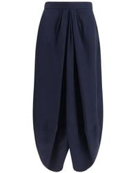 Giorgio Armani - Jupe Plissée À Ourlet Tulipe - Lyst