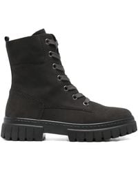 Gabor - Schnürstiefel Mit Dicker Sohle - Lyst