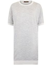 Moorer - Contrasting-Trim T-Shirt - Lyst