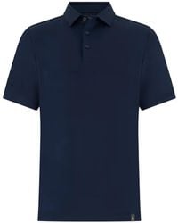 BOGGI - Button Front Polo Shirt - Lyst