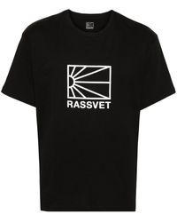 Rassvet (PACCBET) - Paccbet T-Shirt mit Logo-Print - Lyst