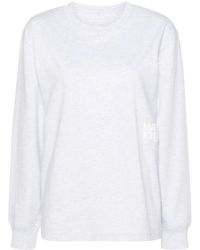 Alexander Wang - ロゴ ロングtシャツ - Lyst