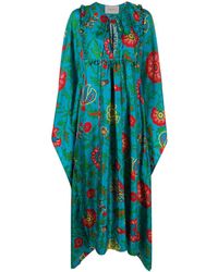 LaDoubleJ Talitha Kaftan - Blauw