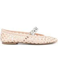 Casadei - Versilia Ballet Flats - Lyst