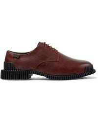 Camper - Pix Leather Derby Shoes - Lyst