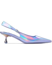 Jimmy Choo - Amel 50mm メタリック パンプス - Lyst
