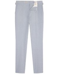 Fursac - Striped Straight-Leg Trousers - Lyst