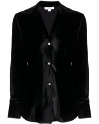 Vince - Chemise En Velours À Manches Longues - Lyst