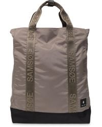 Samsøe & Samsøe - Logo-jacquard Straps Backpack - Lyst