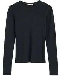 By Malene Birger - Brita Long-Sleeve Cotton T-Shirt - Lyst