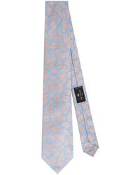 Etro - Paisley-print Silk Tie - Lyst