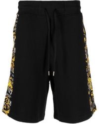 Versace - Side Baroque-print Bermuda Shorts - Lyst