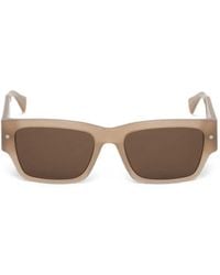 AllSaints - Iggy Rectangle-Frame Sunglasses - Lyst