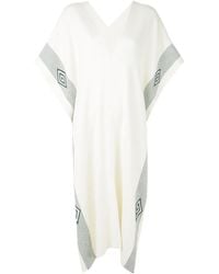 Voz - Diamante Pattern Poncho - Lyst