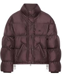 Courreges - Cropped Puffer Jacket - Lyst